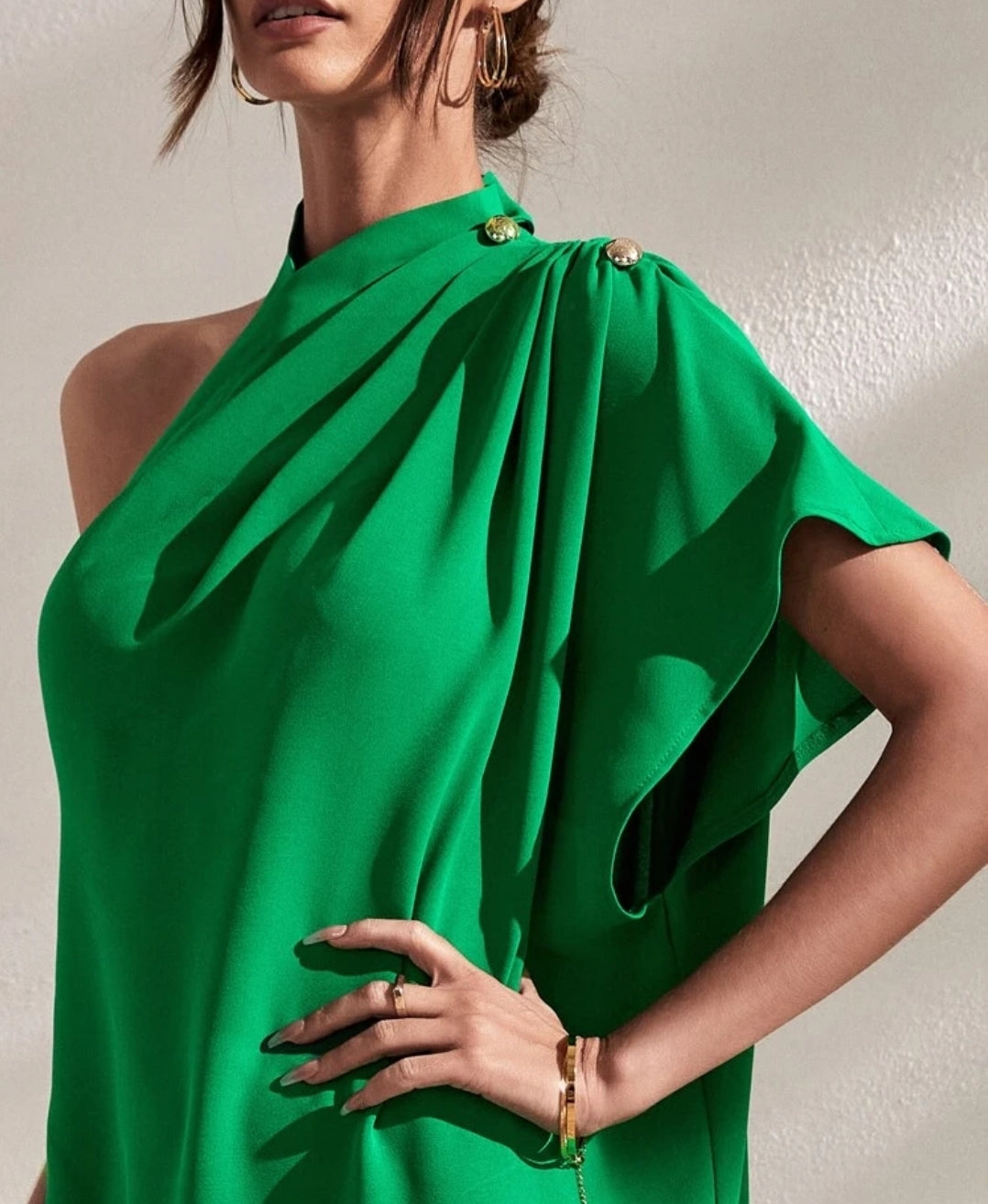 Gaia Green Dress
