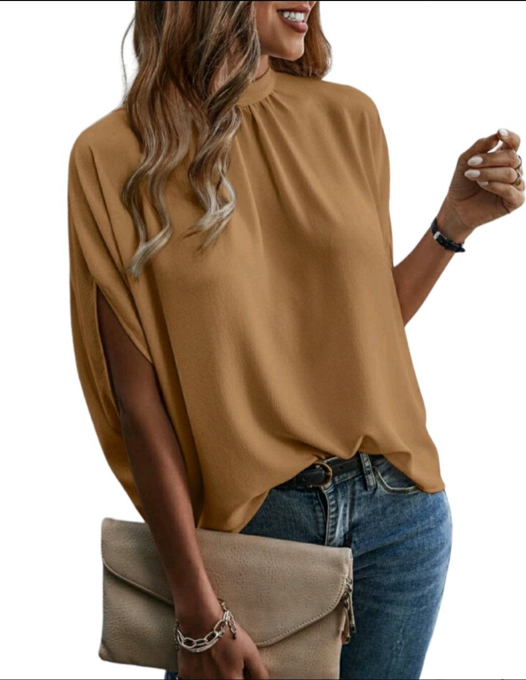 Sand Casual Blouse